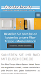 Mobile Screenshot of duschecke.de