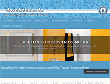 Tablet Screenshot of duschecke.de